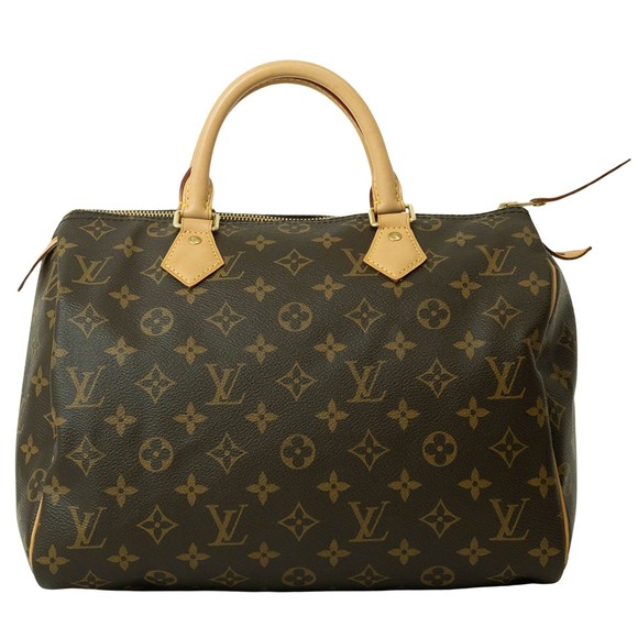 Louis Vuitton Speedy 30 Brown Canvas handbag - Picture 1 of 10